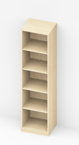 Preview: Aktenschrank - unten 1 Tür - (40/50/60cm x 200cm x 44cm)